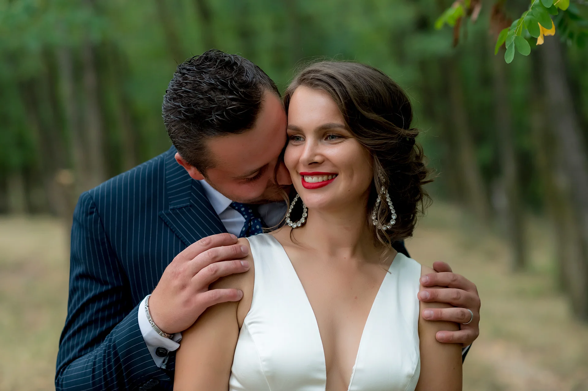 Vicky & Dimitri — nunta tarsolt negresti oas tradițional ttd cuplu portret frunte zambet natura — fotograf nuntă
